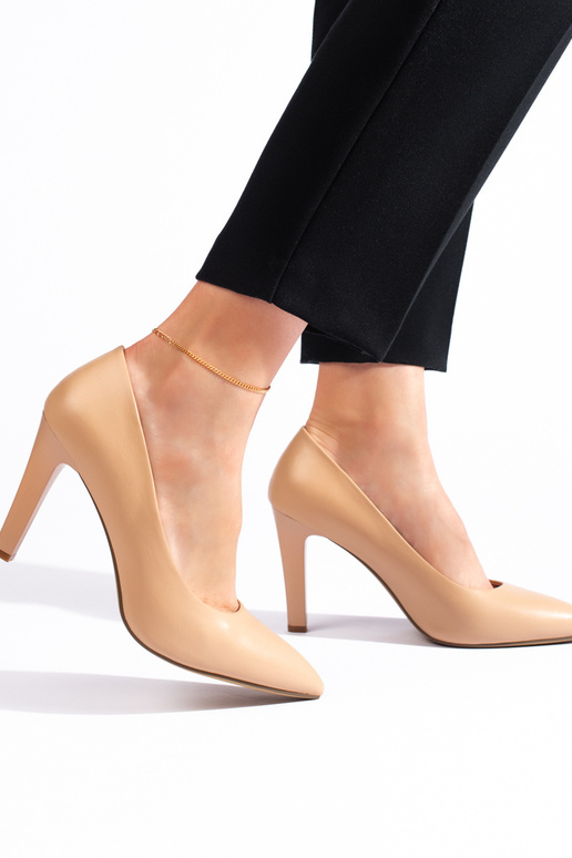 tacchi alti beige di Sergio Leone