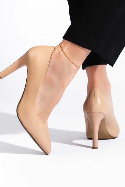 tacchi alti beige di Sergio Leone