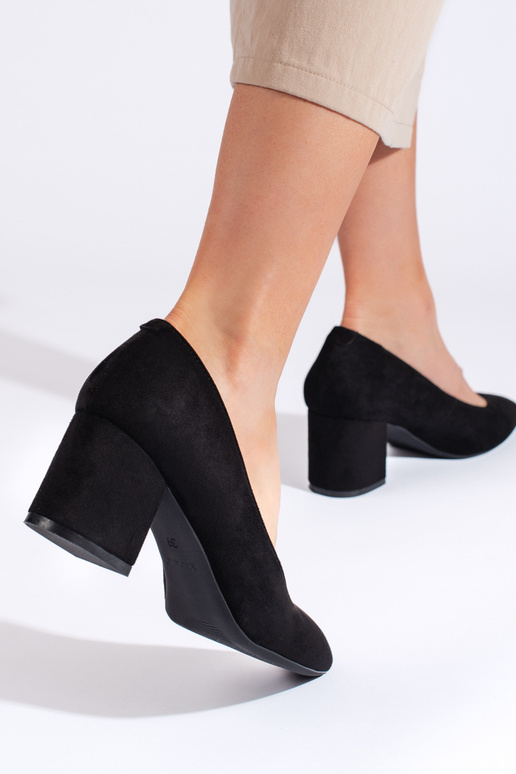 Tacco alto Sergio Leone in camoscio Tacco alto Sergio Leone in camoscio