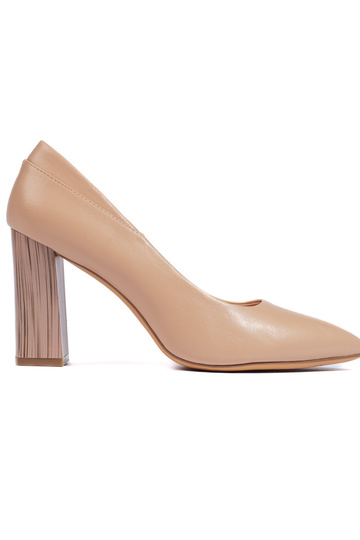 tacchi alti beige Sergio...