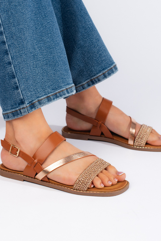 sandali marroni di Sergio Leone