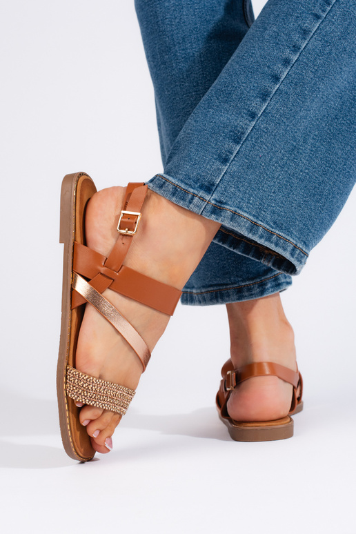 sandali marroni di Sergio Leone