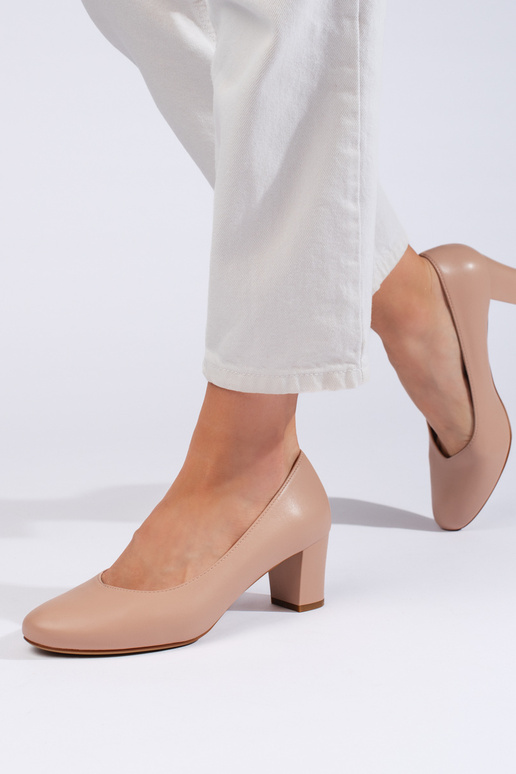 Eleganti tacchi alti beige