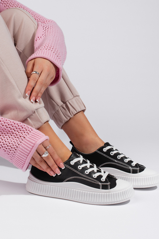 Sneakers da donna nere modello... Sneakers da donna nere modello...