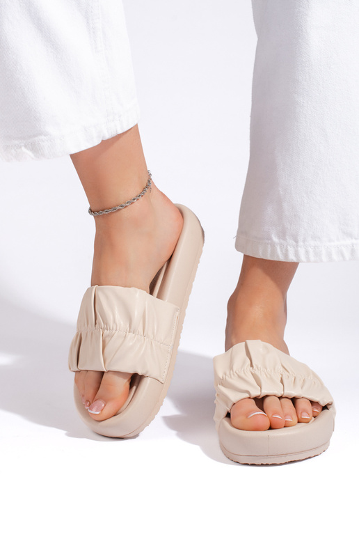 Pantofole Avorio Pantofole Avorio