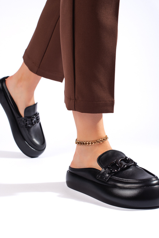 stivali colore nero Pantofole