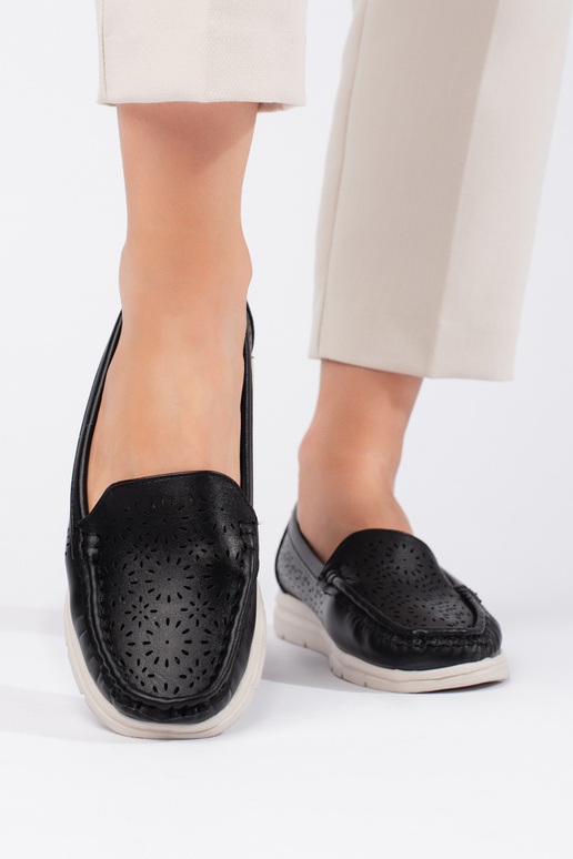 con elementi traforati, mocassini da...