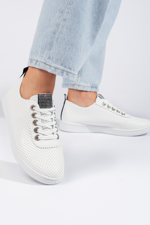 con elementi traforati, scarpe da...