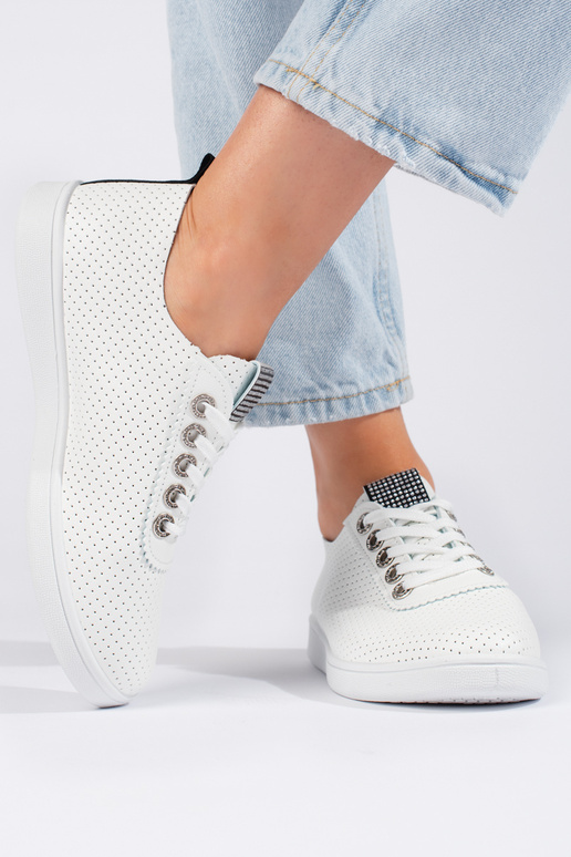 con elementi traforati, scarpe da...