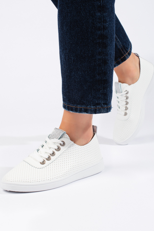 con elementi traforati, scarpe da...