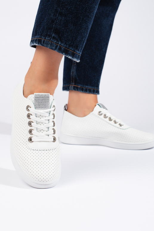 con elementi traforati, scarpe da...