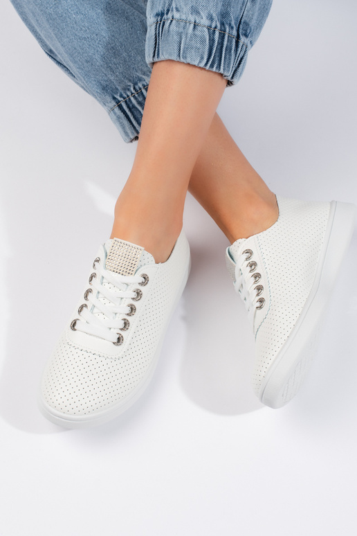 con elementi traforati, scarpe da...