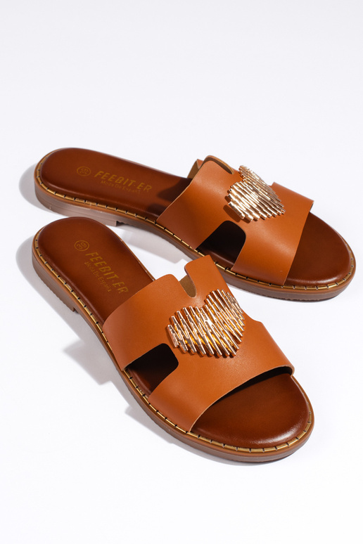 Ciabatte marroni ze mm