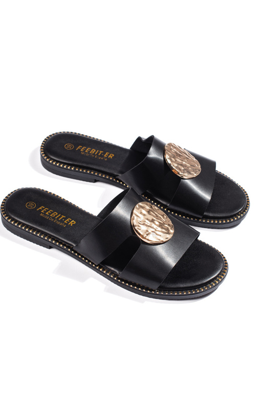 Ciabatte nere modello classico