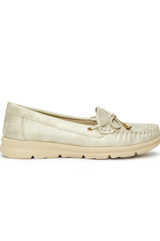 comodi mocassini color oro realizzati... comodi mocassini color oro realizzati...