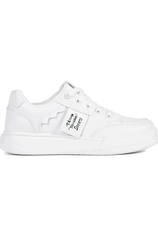 Scarpe modello sneakers bianche con...