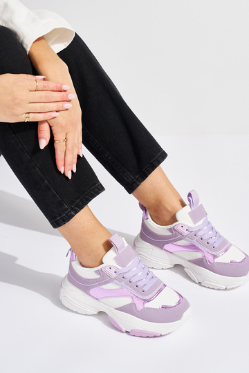 Scarpe sportive viola da... 2