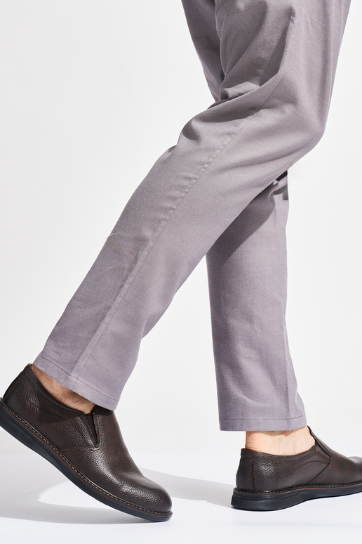 stivaletti marroni da uomo