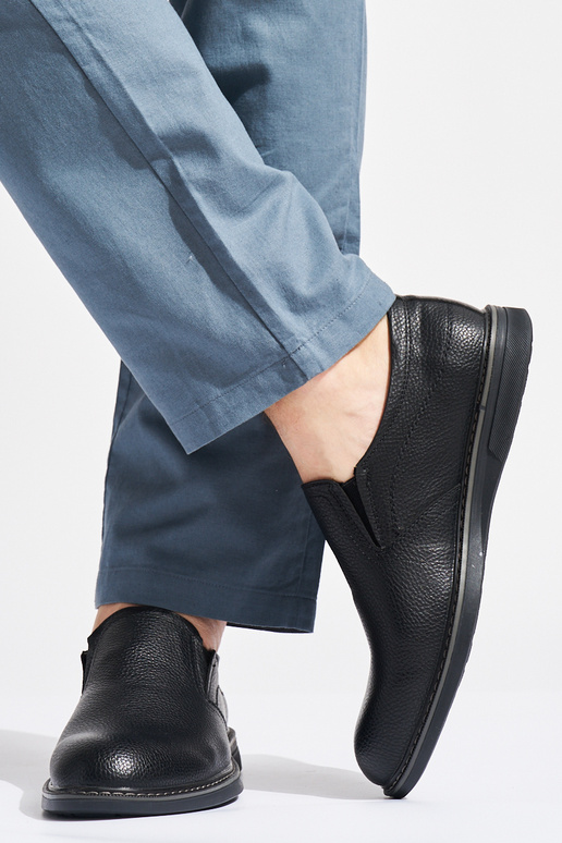 stivaletti neri da uomo