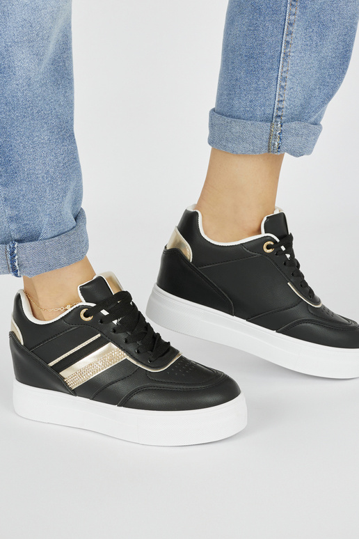 Scarpe modello sneakers nere con...