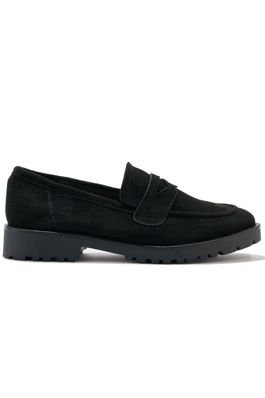 mocassini da donna in camoscio nero mocassini da donna in camoscio nero