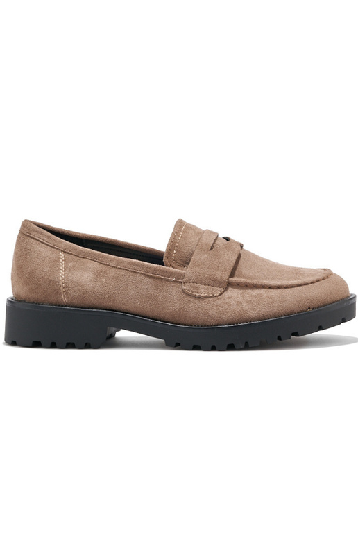 Mocassini in pelle scamosciata da donna