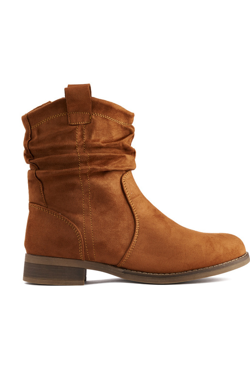 scarpe da donna in camoscio marrone