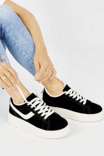 scarpe con plateau in pelle... 2