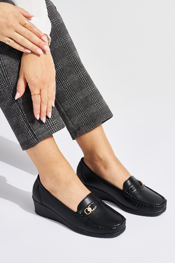 mocassini da donna neri con... 2