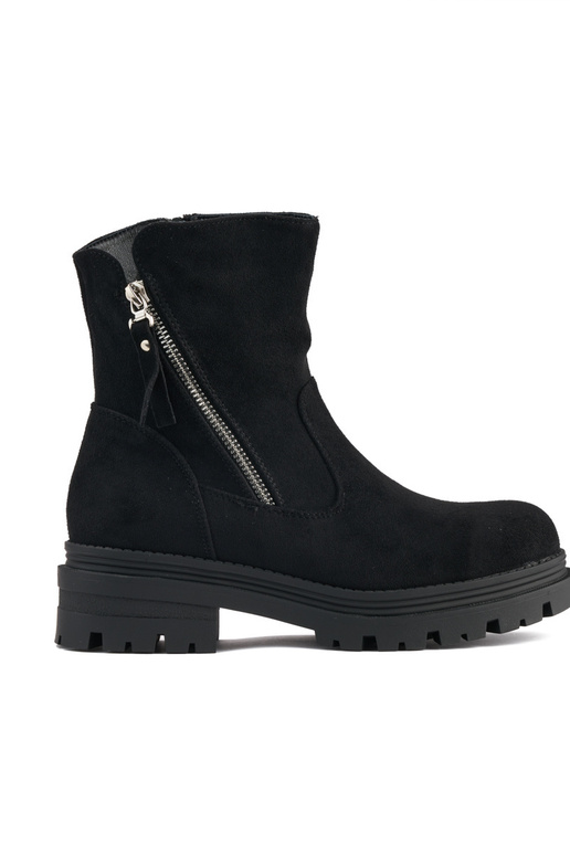 scarpe da donna nere con zamkiem...