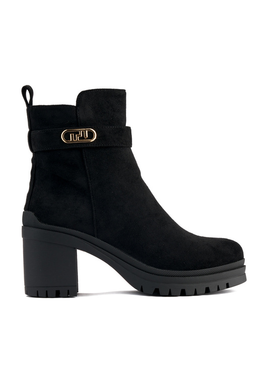 scarpe da donna nere sul tallone