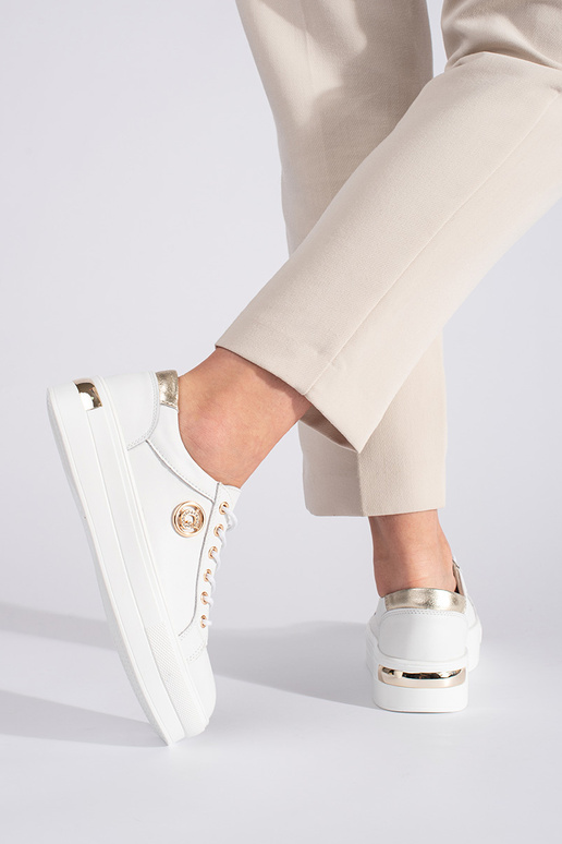 Colore bianco pelle Scarpe modello...