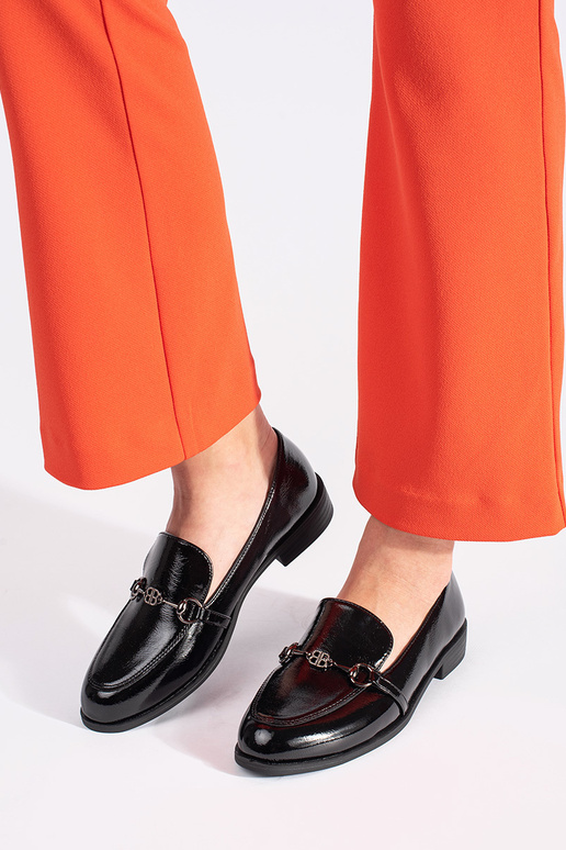 colore nero laccato mocassini da... colore nero laccato mocassini da...