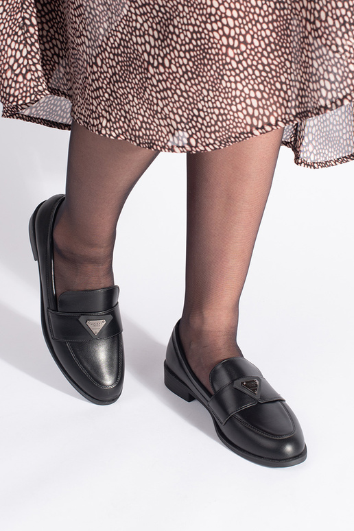 mocassini da donna eleganti neri