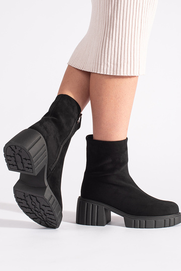 scarpe con plateau nere da... 2