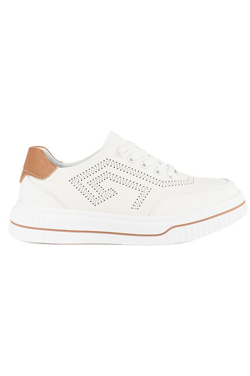 Scarpe sportive bianche in...