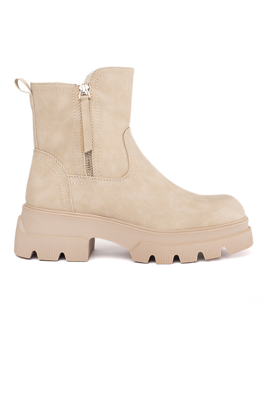 scarpe da donna beige isolate da...
