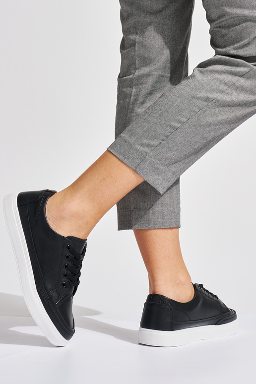 Scarpe da donna in pelle nera Sergio...