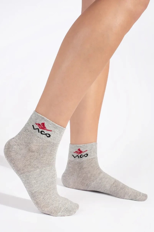 skarpetki grigi da donna Vico 3 pz skarpetki grigi da donna Vico 3 pz