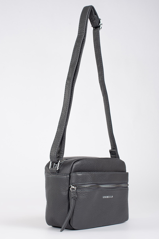 Piccolo grigio borsa elegante sulla...