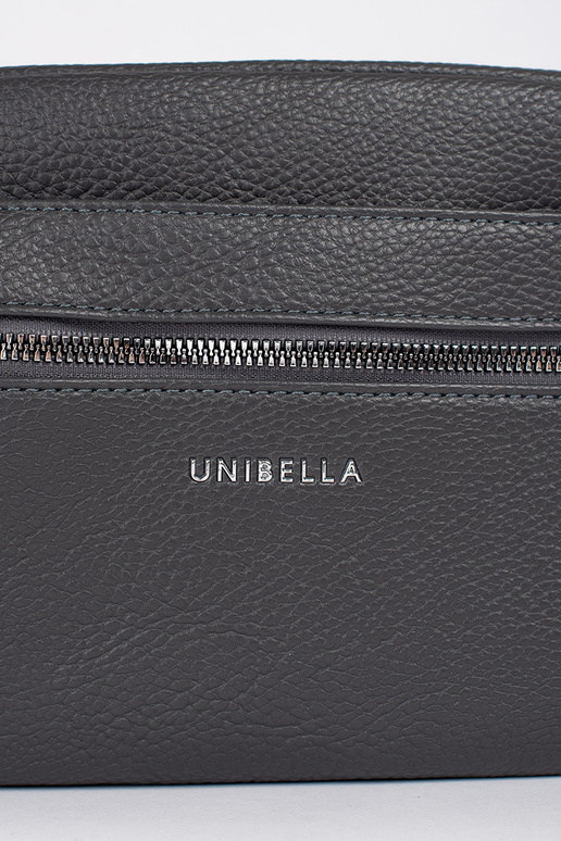 Piccolo grigio borsa elegante sulla...