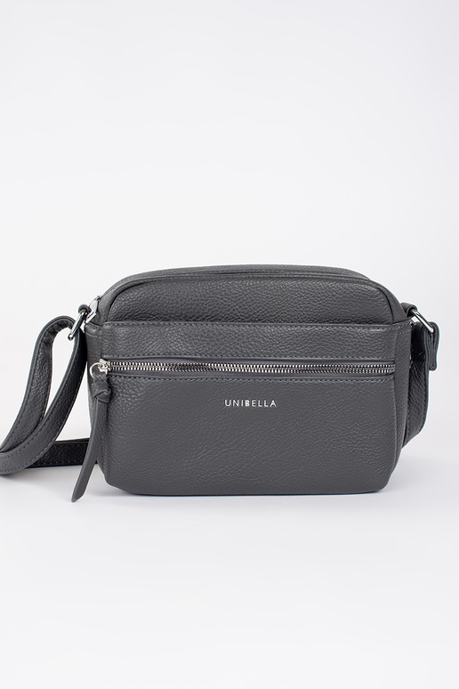 Piccolo grigio borsa elegante sulla...