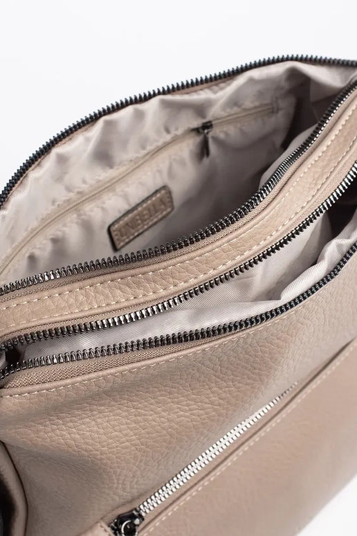 zaino da donna tipo borsa avorio con...