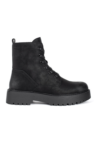 colore nero stivali con una...