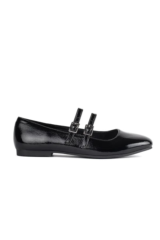 colore nero laccato ballerine con... colore nero laccato ballerine con...