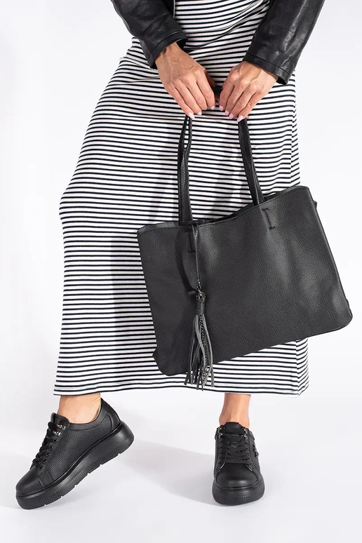 Pelle colore nero Scarpe modello...