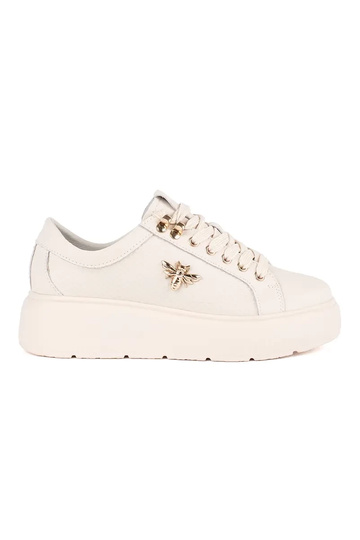 Pelle beige Scarpe modello...