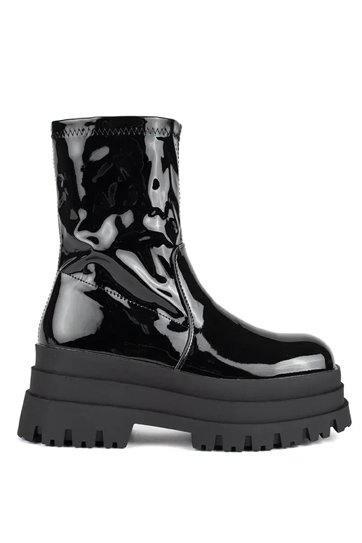 con effetto vernice colore nero...