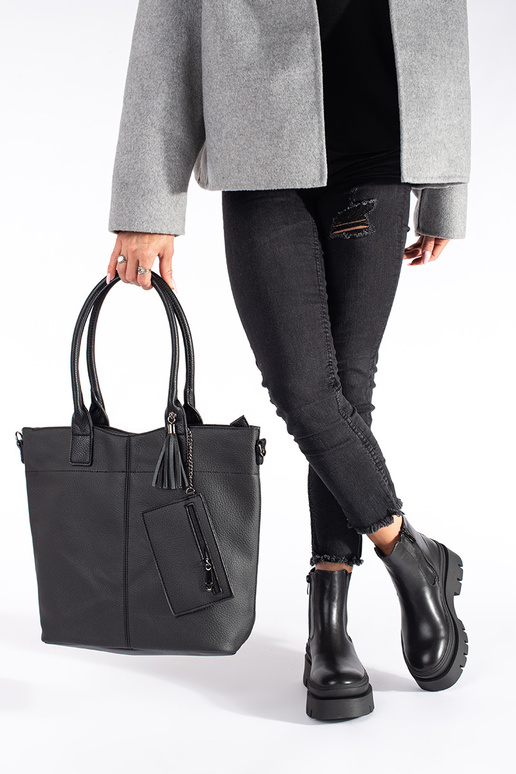 colore nero Scarpe da donna con una...