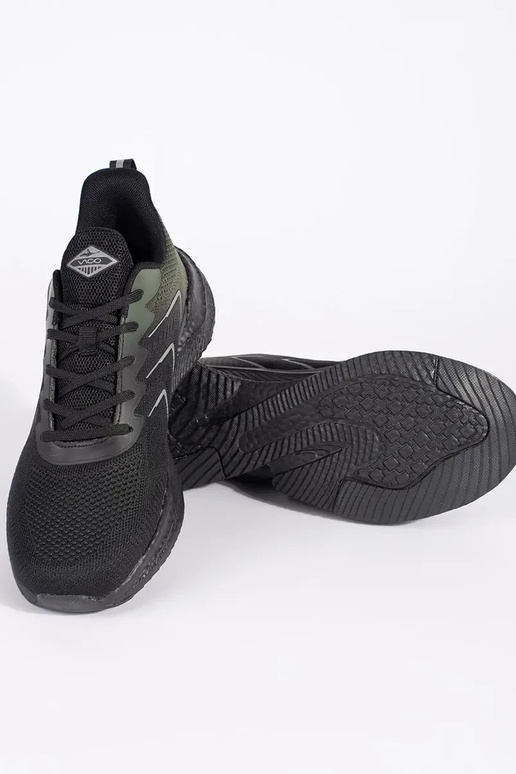 Nero e-colore verde la luce scarpe...